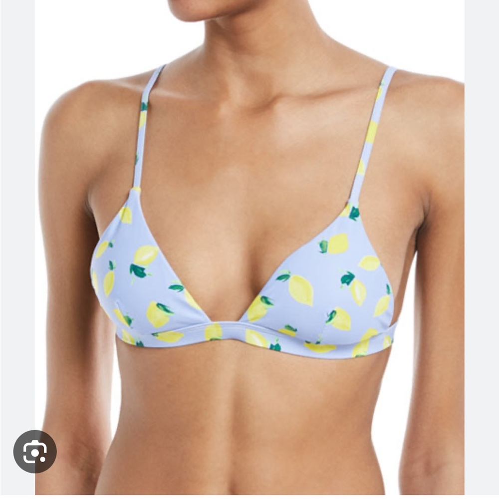 Onia lemon bikini top